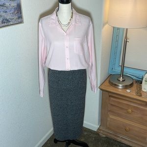 Pink Old Navy Classic Button Down Shirt